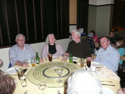 Paul Exner, June and Bernie Dodge, Craig Lazenby
