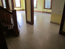 New dining hall flooring